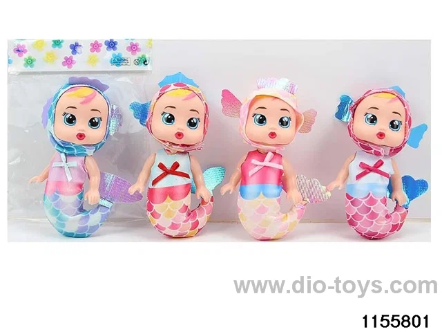 5 inch 14cm 5 jointed doll set