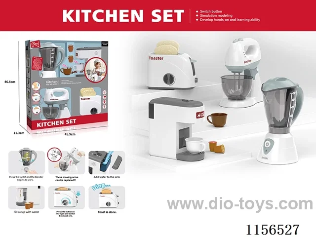 Toaster, blender, juicer, capsule coffee machine 4 in 1