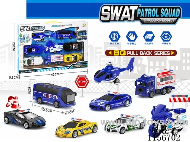 pull back car set 8PCS