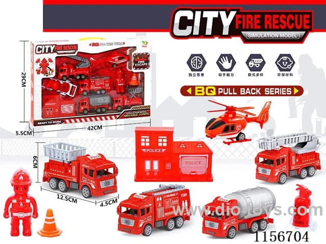 pull back car set