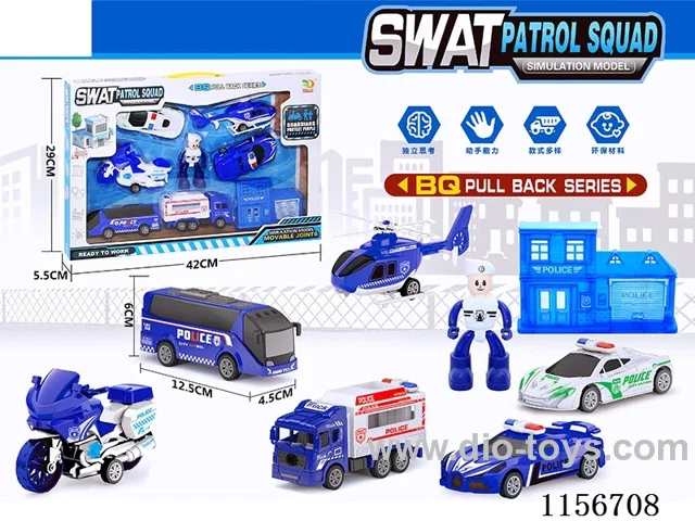 pull back car set