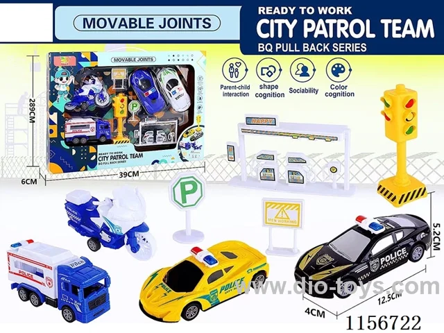 pull back car set
