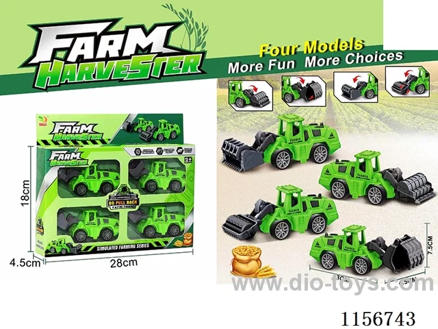 pull back car set 4PCS