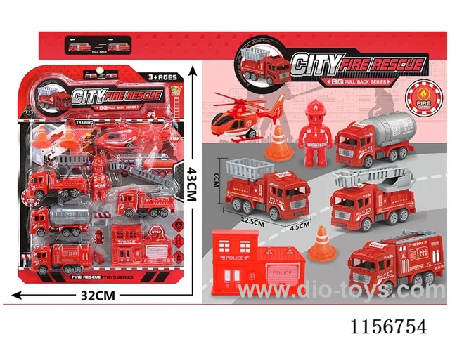 pull back car set
