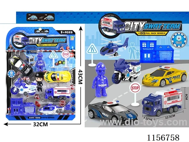 pull back car set