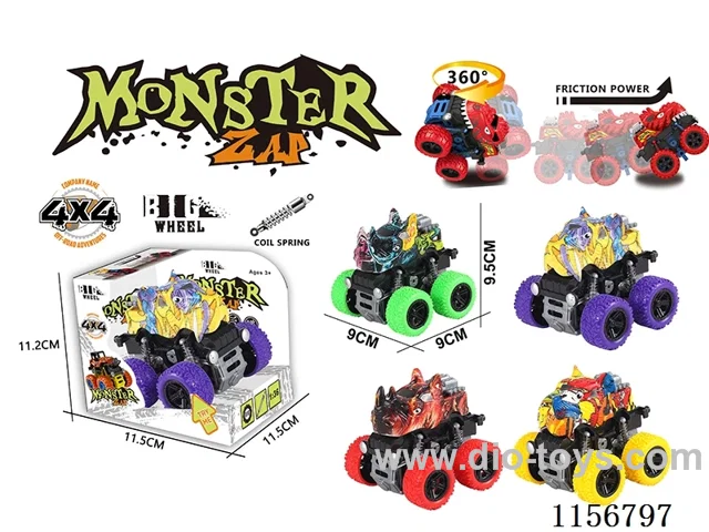Dual Inertia Stunt Graffiti Animal Vehicle