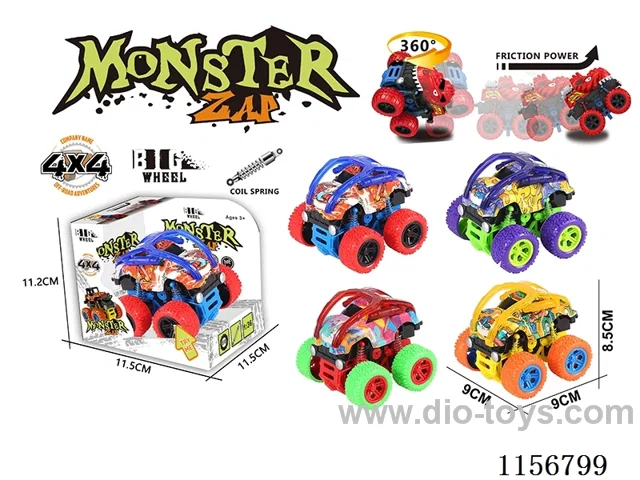 Dual Inertia Stunt Graffiti Vehicle