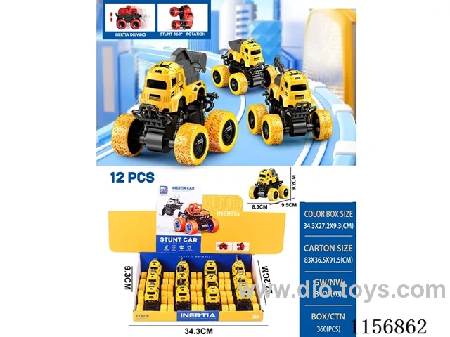 Dual Inertia Stunt Vehicle