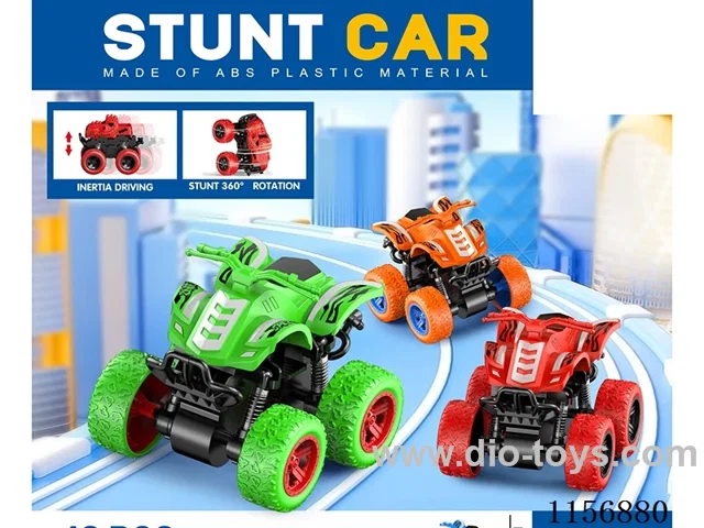 Dual Inertia Stunt Motorbike