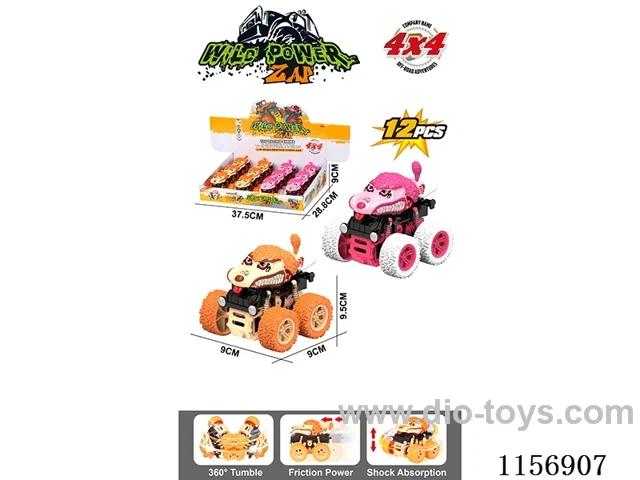 Stunt Big Wheel Double Inertia Car