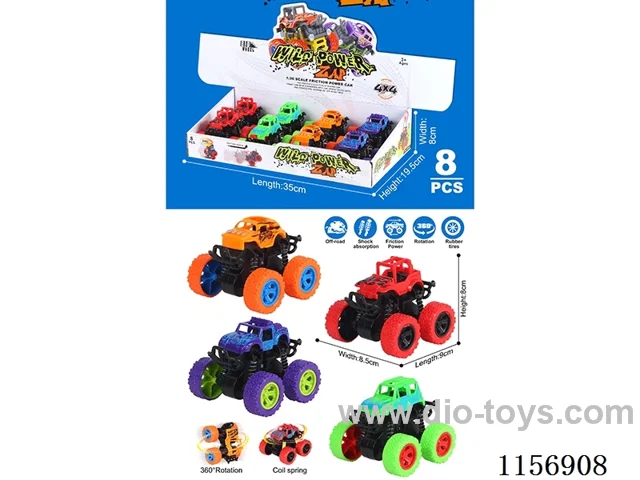 Stunt Big Wheel Double Inertia Car