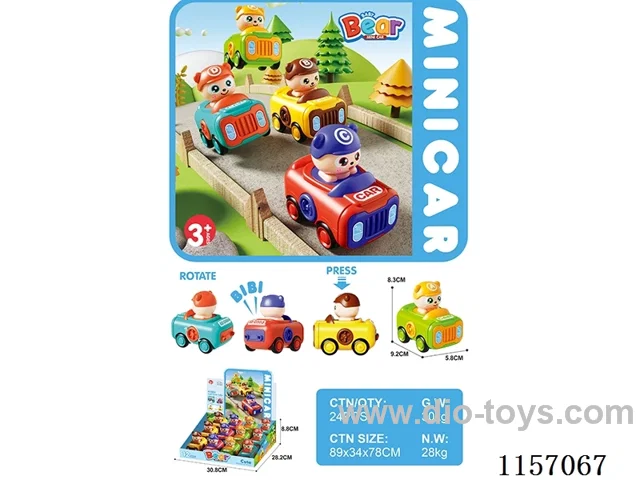 Push the Animal Whistle Truck