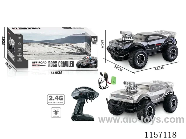 1：8 2.4G rc car included battery