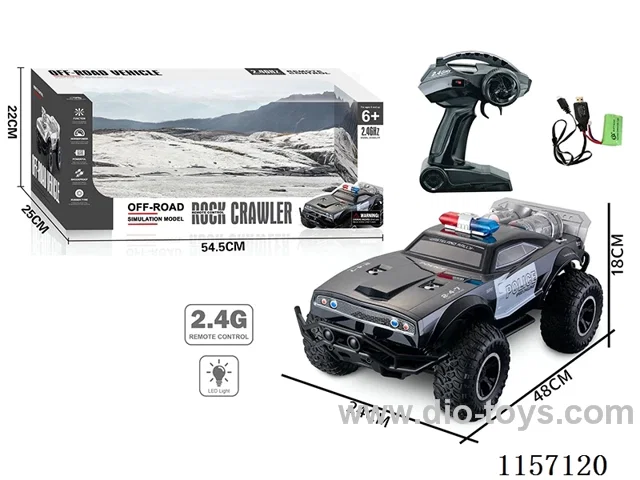 1：8 2.4G rc car with light included battery