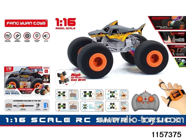 1:16 RC car (Dual RC)