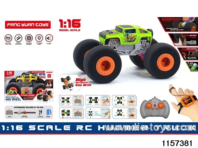 1:16 RC car (Dual RC)