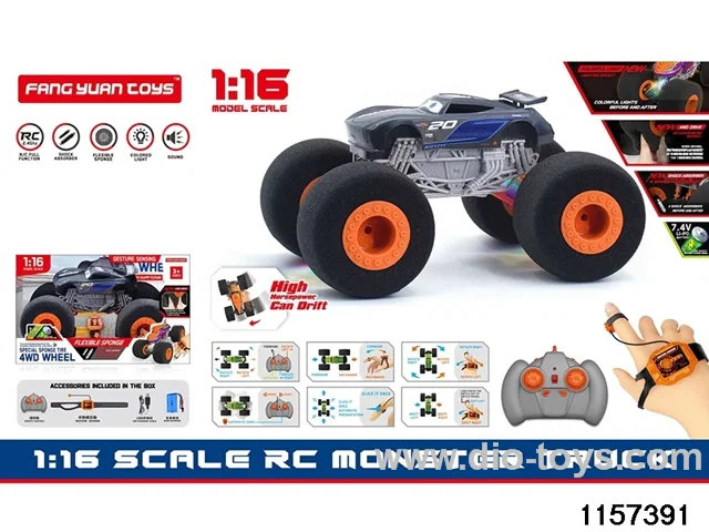 1:16 RC car (Dual RC)