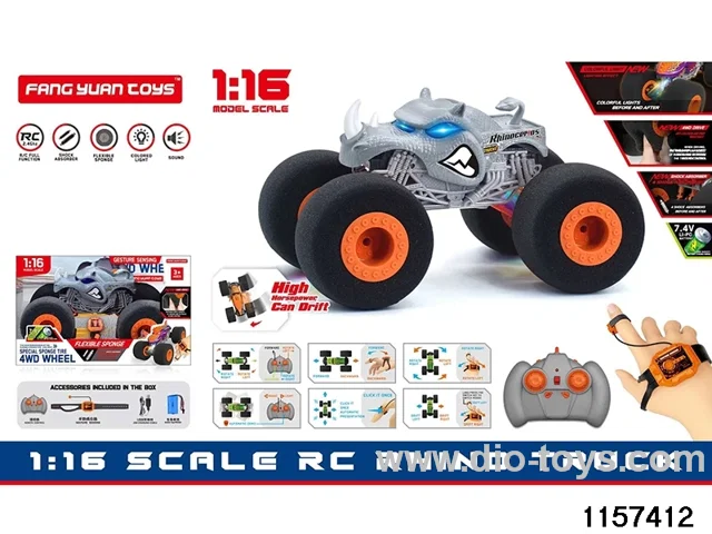 1:16 RC car (Dual RC)