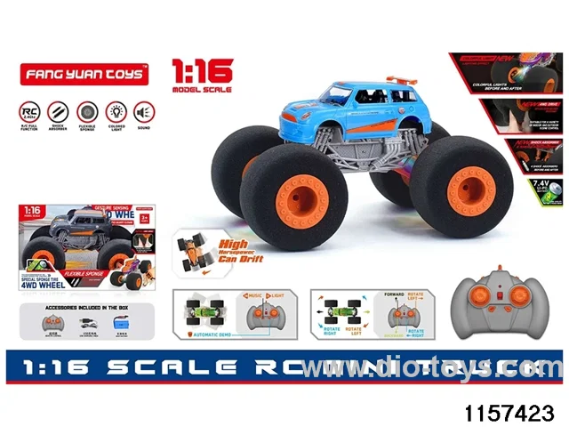 1:16 RC car (Dual RC)