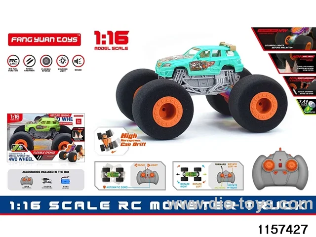 1:16 RC car (Dual RC)