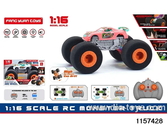 1:16 RC car (Dual RC)
