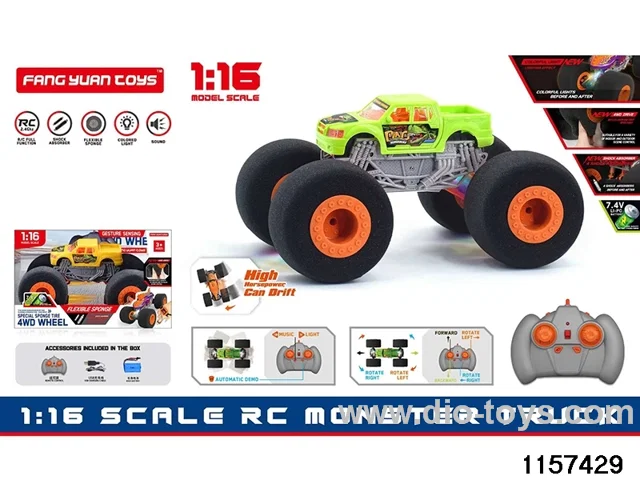 1:16 RC car (Dual RC)