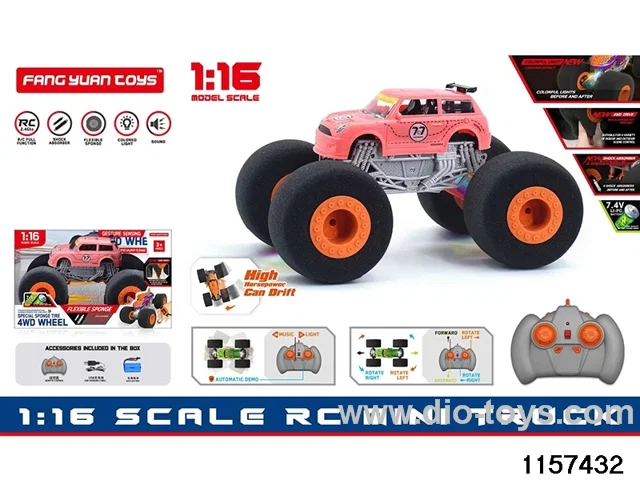 1:16 RC car (Dual RC)