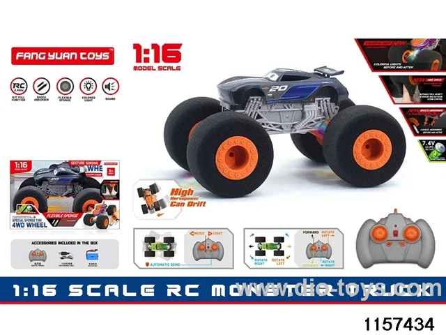 1:16 RC car (Dual RC)