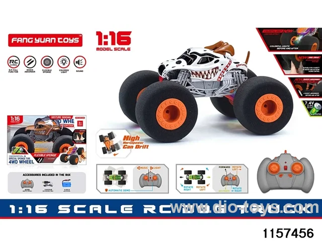 1:16 RC car (Dual RC)
