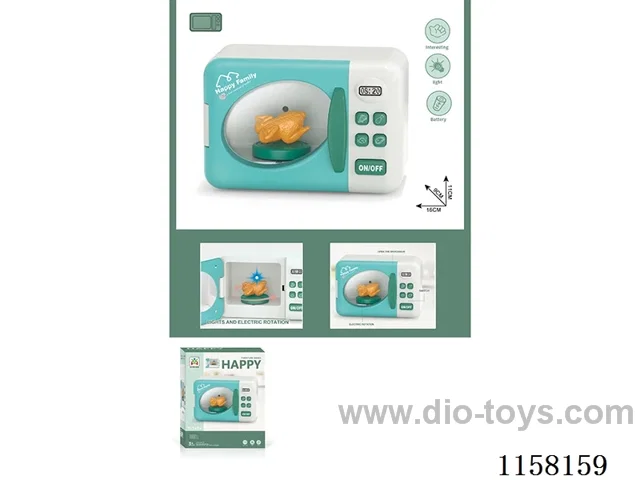 Electric Lighted Microwave Oven 2*AA not included