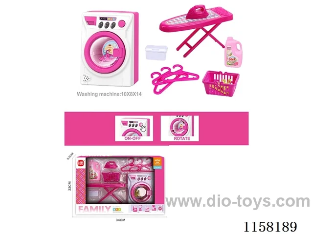 Electric Washing Machine Ironing Table Set 2*AA not included