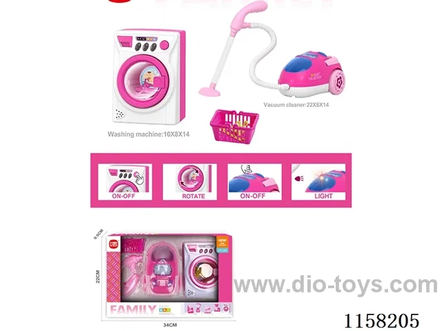 Electric washing machine, hoover set 4*AA not included
