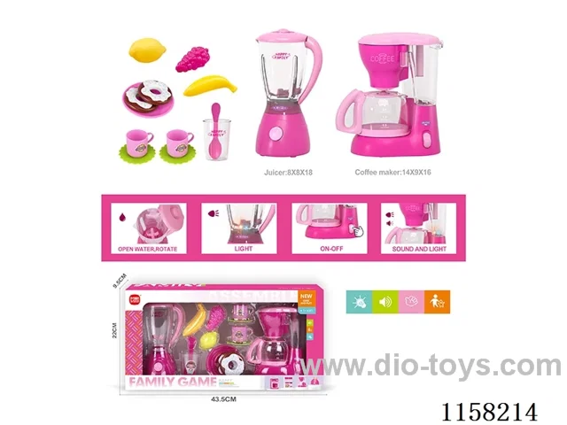 Electric Juicer, Coffee Maker Set 5*AA not included
