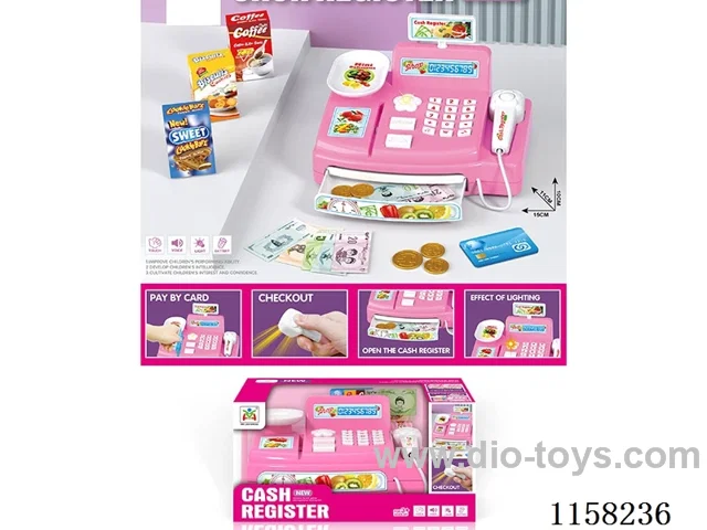 Electric Voice Cash Register 2*AA not included