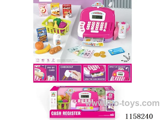 Smart cash register combo 5*AA not included