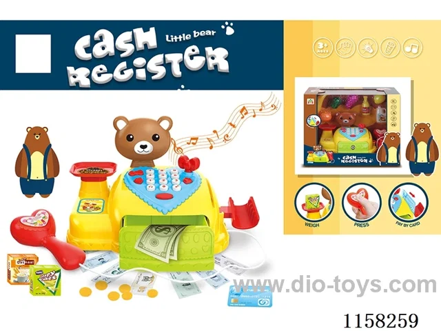 Cartoon Smart Cash Register Set 2*AA not included