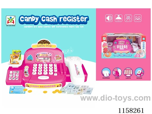 Light & Voice Cash Register 4*AA not included