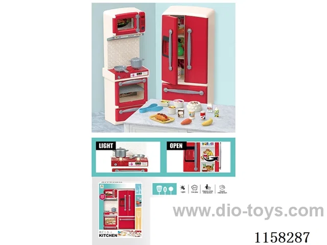 Stove Fridge Set 2*AAA not included