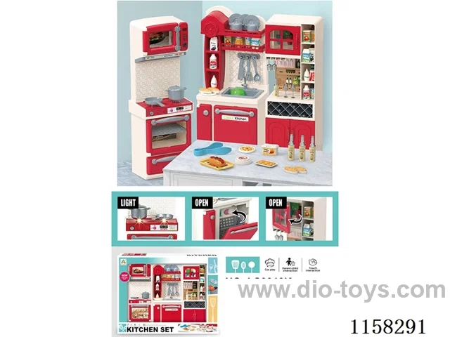 Stove, Sink, Wine Cooler Set 2*AAA not included