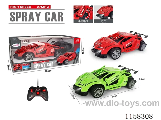 1：16rc car with light manual door opening