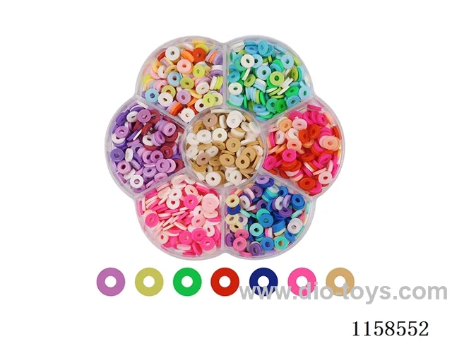 DIY Jewelry Set(Polymer clay + wire (7 grids))