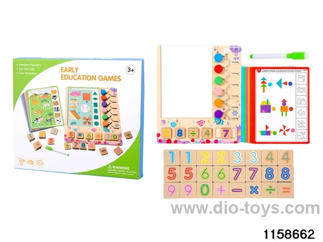 Wooden Early Learning Games