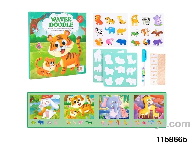 Velcro watercolour book