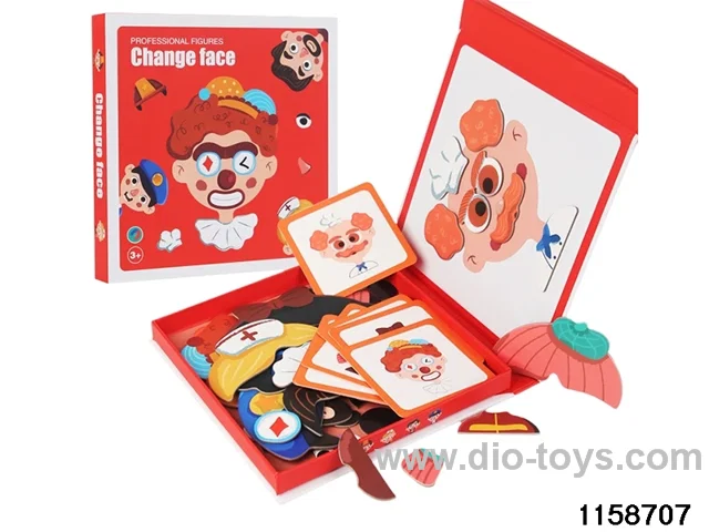 Magnetic jigsaw puzzle