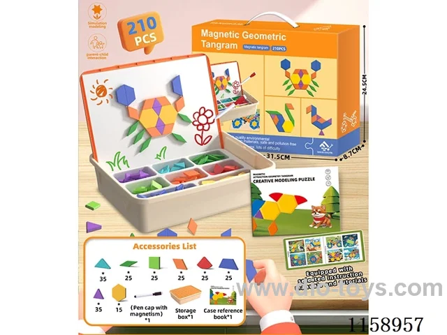 Magnetic jigsaw puzzle 210pcs