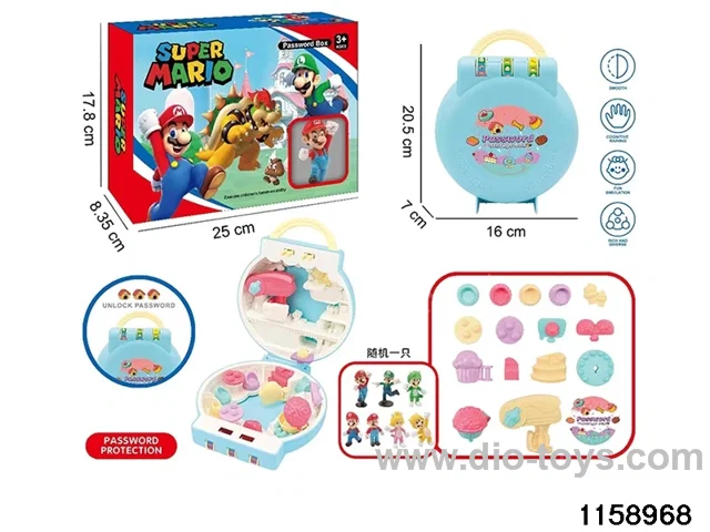 Play house toys suitcase