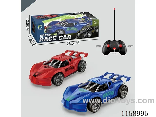 1:18 27MHZ rc car with light not included battery