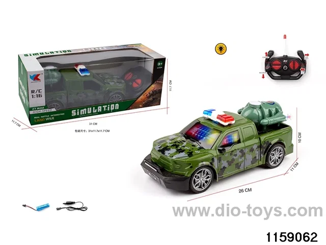 1:16 4ch RC car with light
