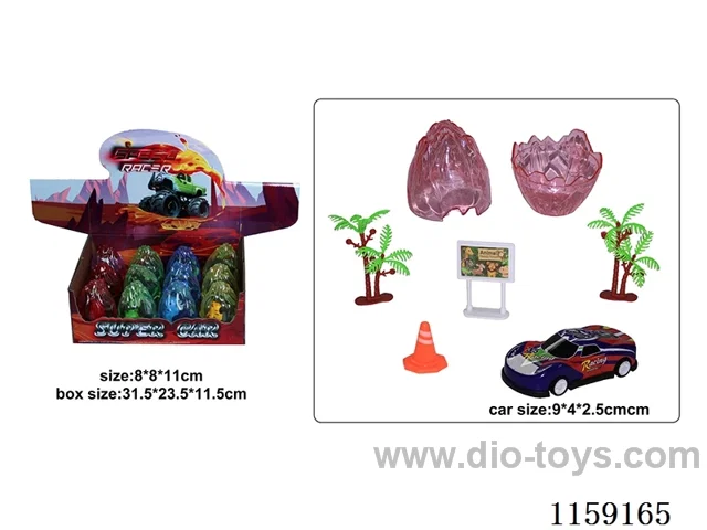 Alloy Racing Car Scene Toys(boomerang) 12PCS