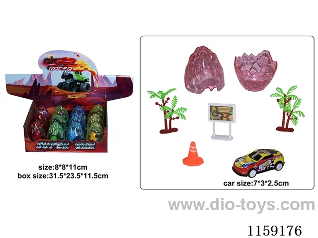 Alloy Car Scene Toys(boomerang) 12PCS